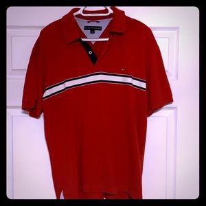 Tommy Hilfiger mens polo - Red